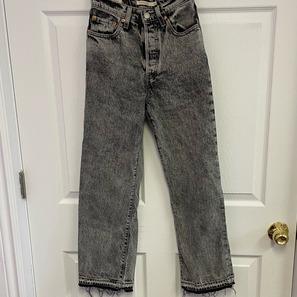 Levi’s ribcage straight jeans